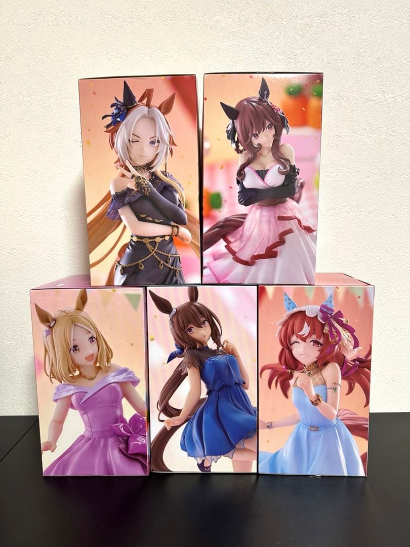 ウマ娘 フィギュア ラウンドワン限定 5種セット