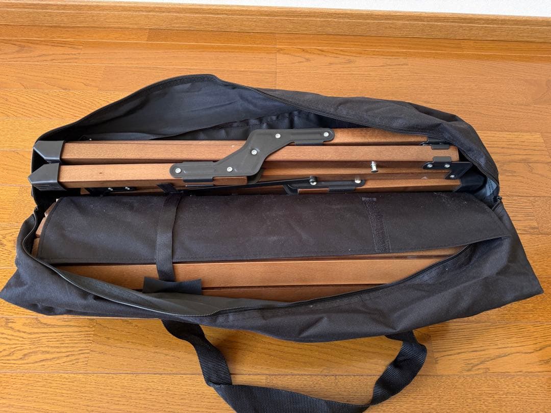 【美品】Hilanderロールトップテーブル 120cm ダークブラウン