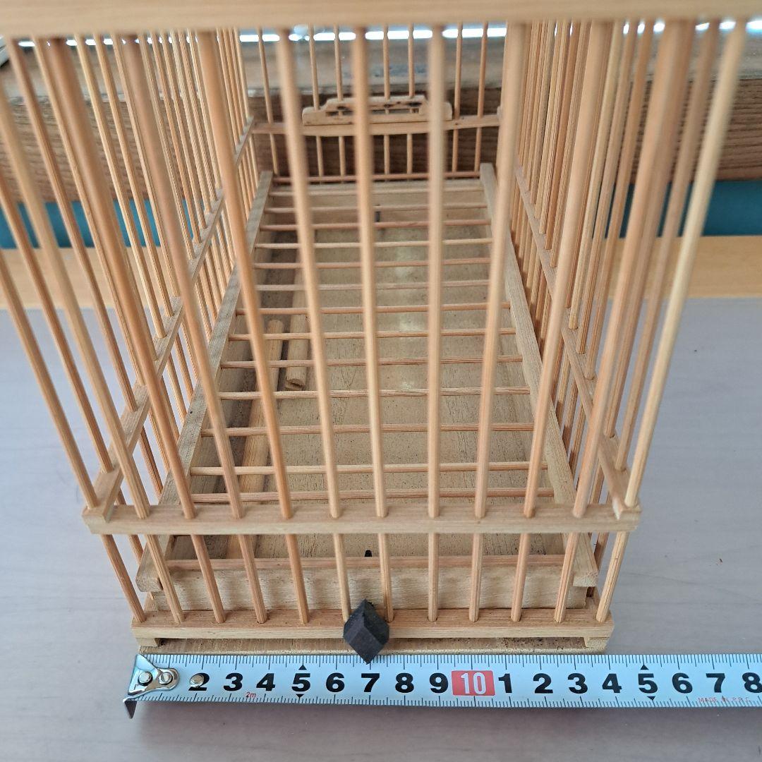 鳥籠　鳥かご　メジロ　9個　+　収納木棚