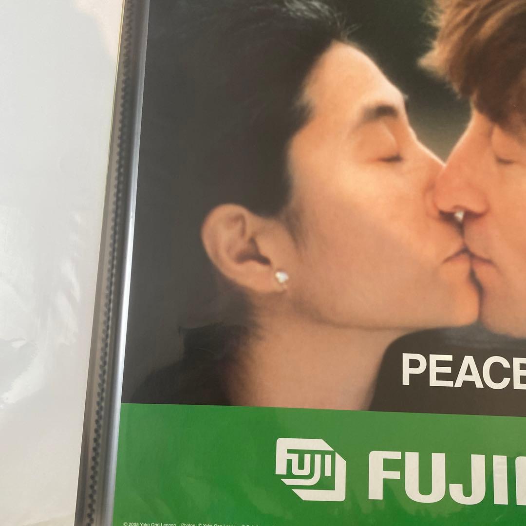 ジョンレノンとオノヨーコの非売品ポスター