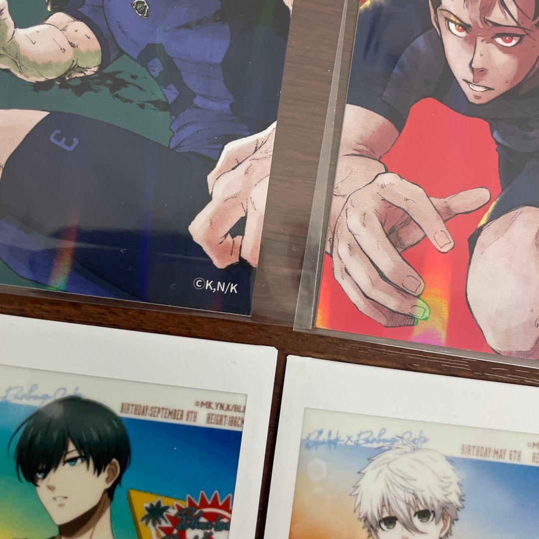 ❶ブルーロック ポストカード ブロマイド クリアカード 色紙 紙類 まとめ売り