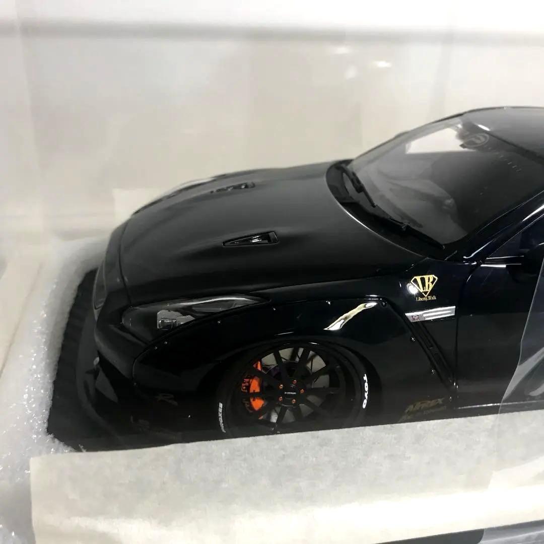 一部難有　イグニッションモデル 1/18 LBWK 日産GTR ブラック 処分