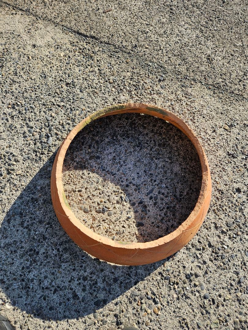 ヴィンテージ ガラスのオブジェ ボトル メダカ鉢 金魚鉢 硝子瓶 レトロ 置物