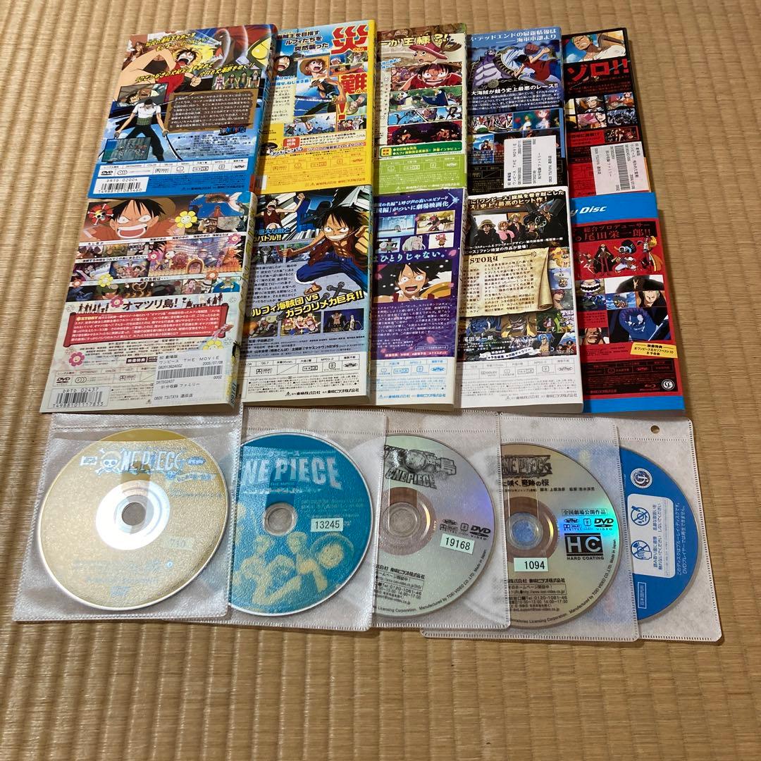 ワンピース　ONE PIECE 映画　DVD BD 10巻セット 番号0206
