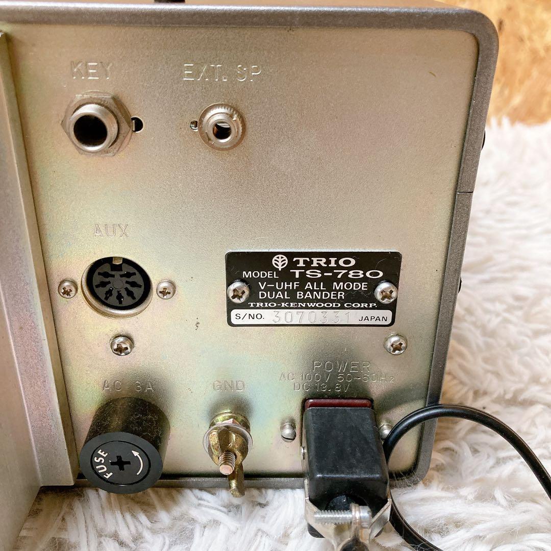 trio ts-780 v-uhf 全モードデュアルバンダー