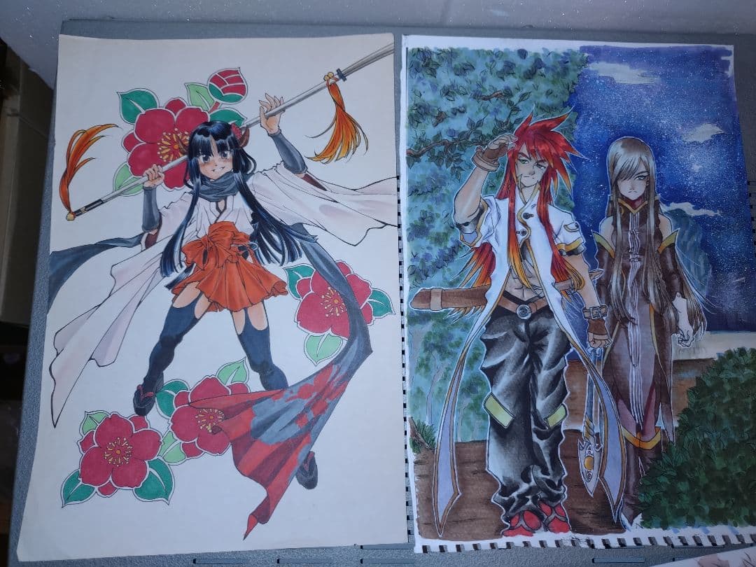 イラスト【模写、オリジナル】