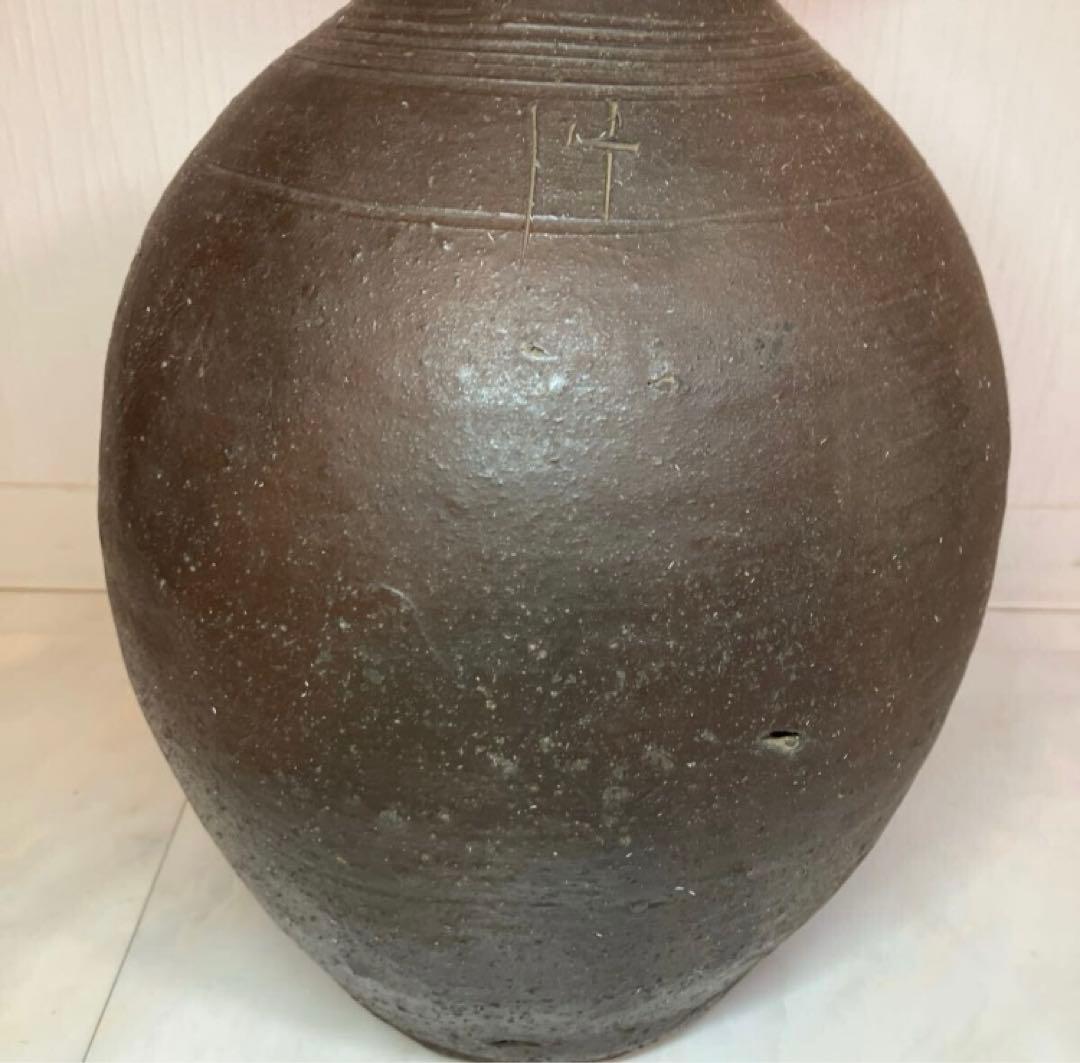 希少　種子島　よきの焼　壺　江戸時代　花瓶　置物　骨董品　古美術品　能野焼