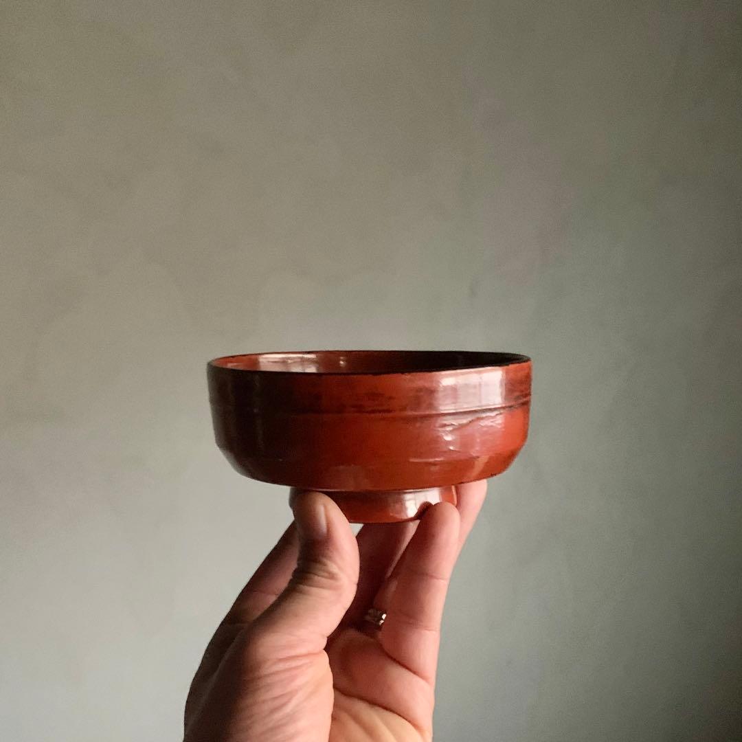 根来 胴紐椀 根来椀 豆子形椀 古美術 古道具 アンティーク