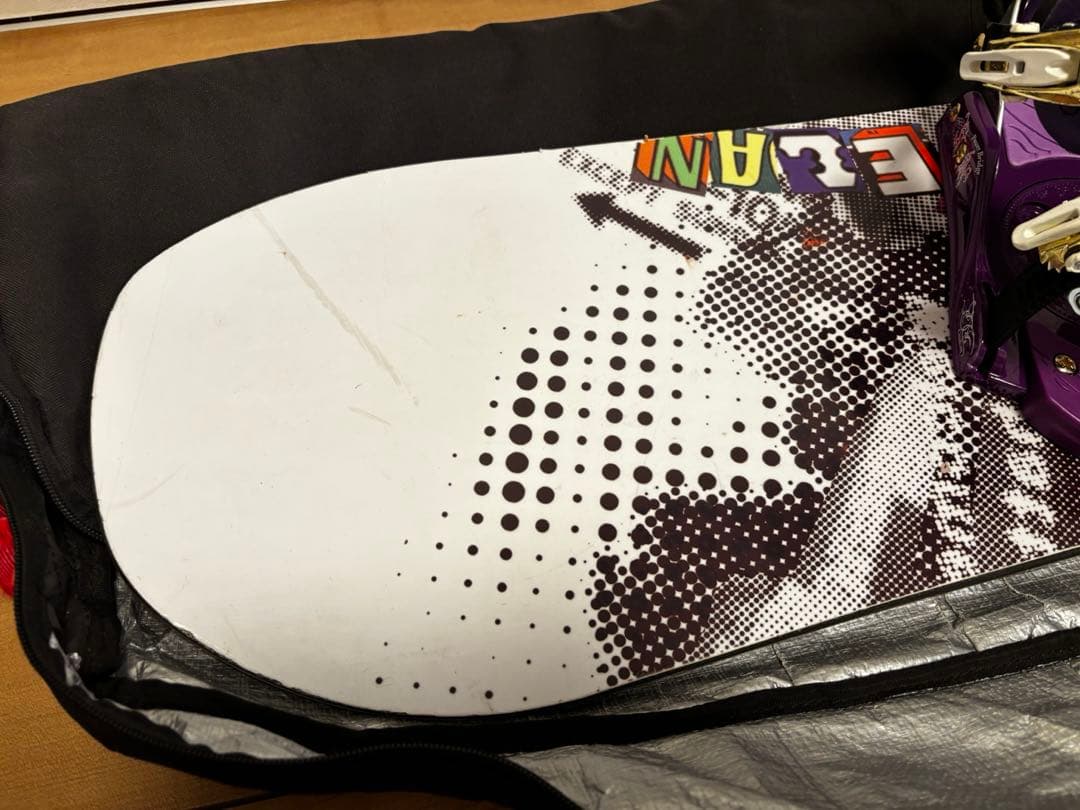 ELAN エラン カラフル スノーボード 150cm バインディング付き