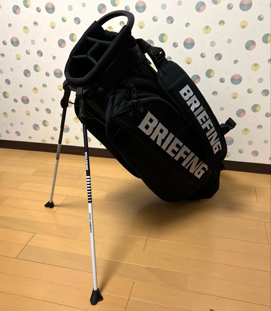 ブリーフィング キャディバッグ 定番モデルCR-10 #02 ブラック