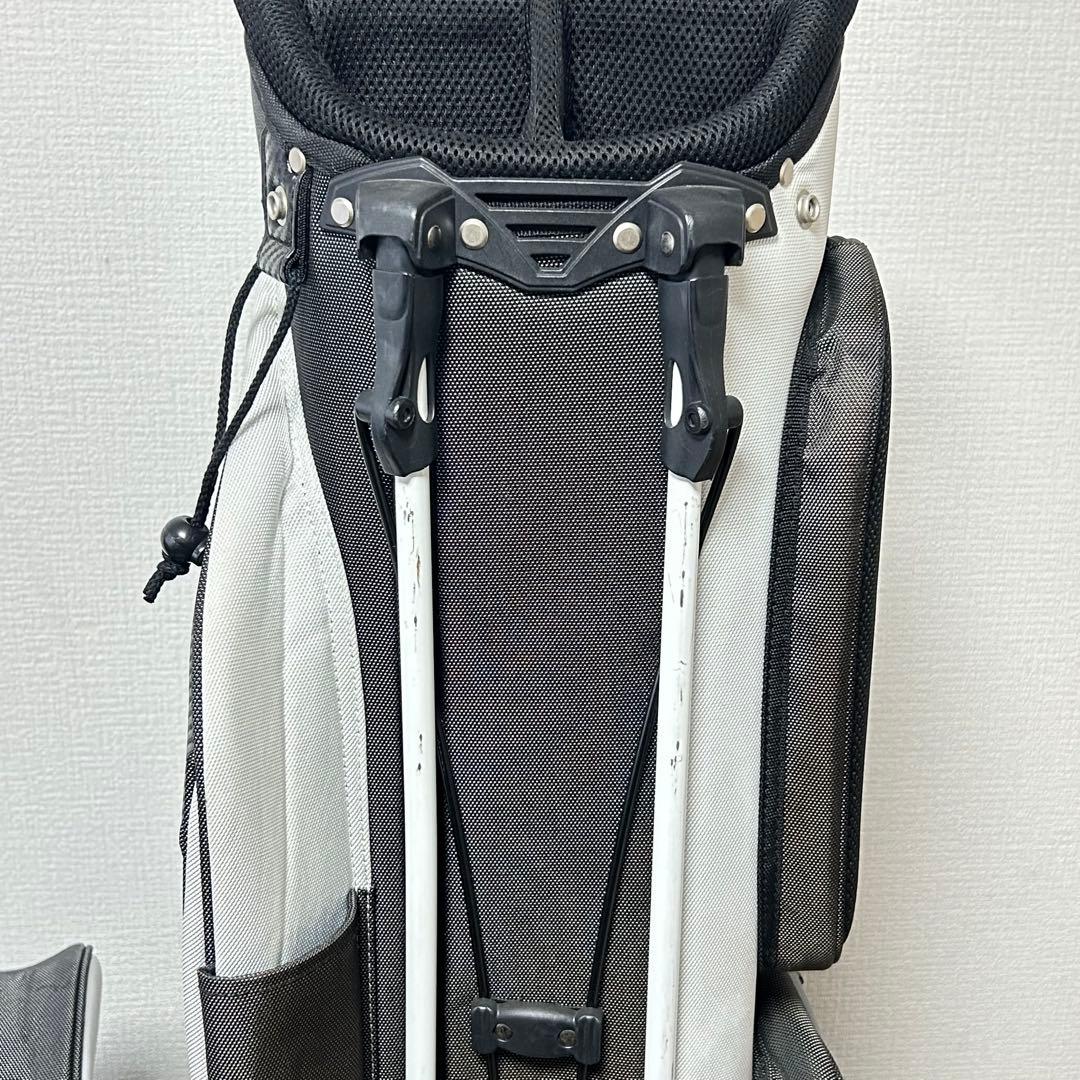 アウディ 純正 キャディバッグ ホワイト×カーボンBK 5分割 希少モデル