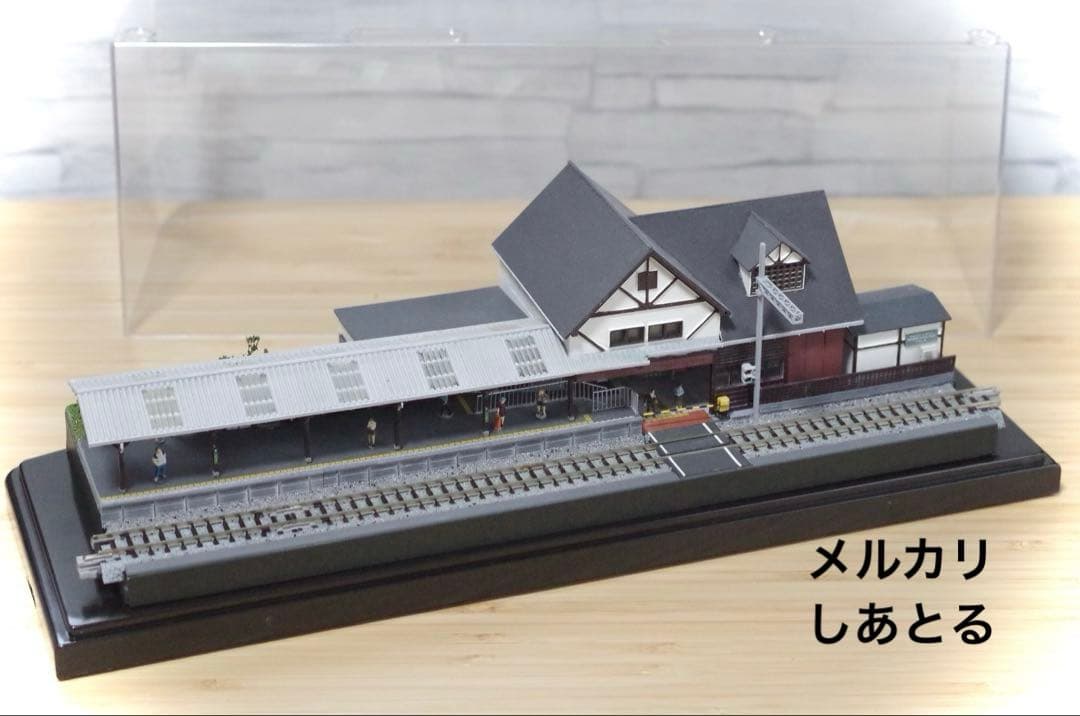 江ノ電 江ノ島駅 鉄道ジオラマ展示台 Nゲージ 鉄コレ 鉄道模型 ジオコレ