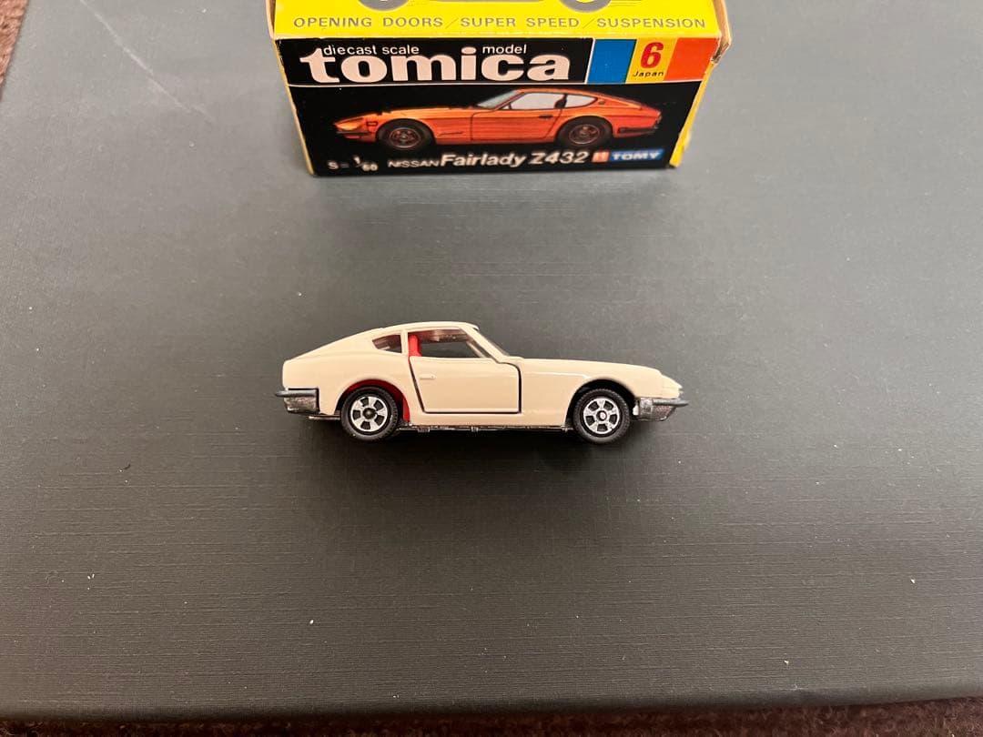 黒箱トミカ　ニッサン フェアレディZ 432 1Aホイール