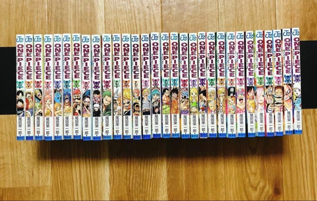 【状態良好】ワンピース 1〜107巻+クイズブック1冊　初版