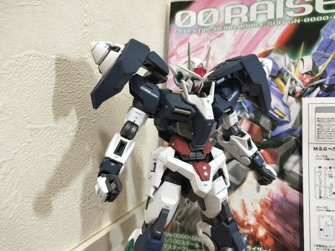 MGマスターグレード ダブルオーライザーセブンソード塗装済完成品