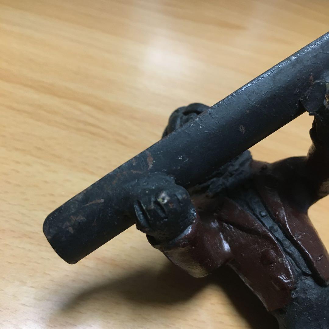 1286 ブルドック 文鎮 ペン置き　鉄　金属製