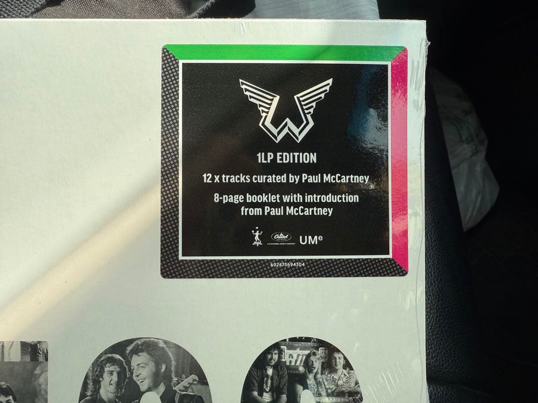ポールマッカートニー　wings 限定グリーンレコード