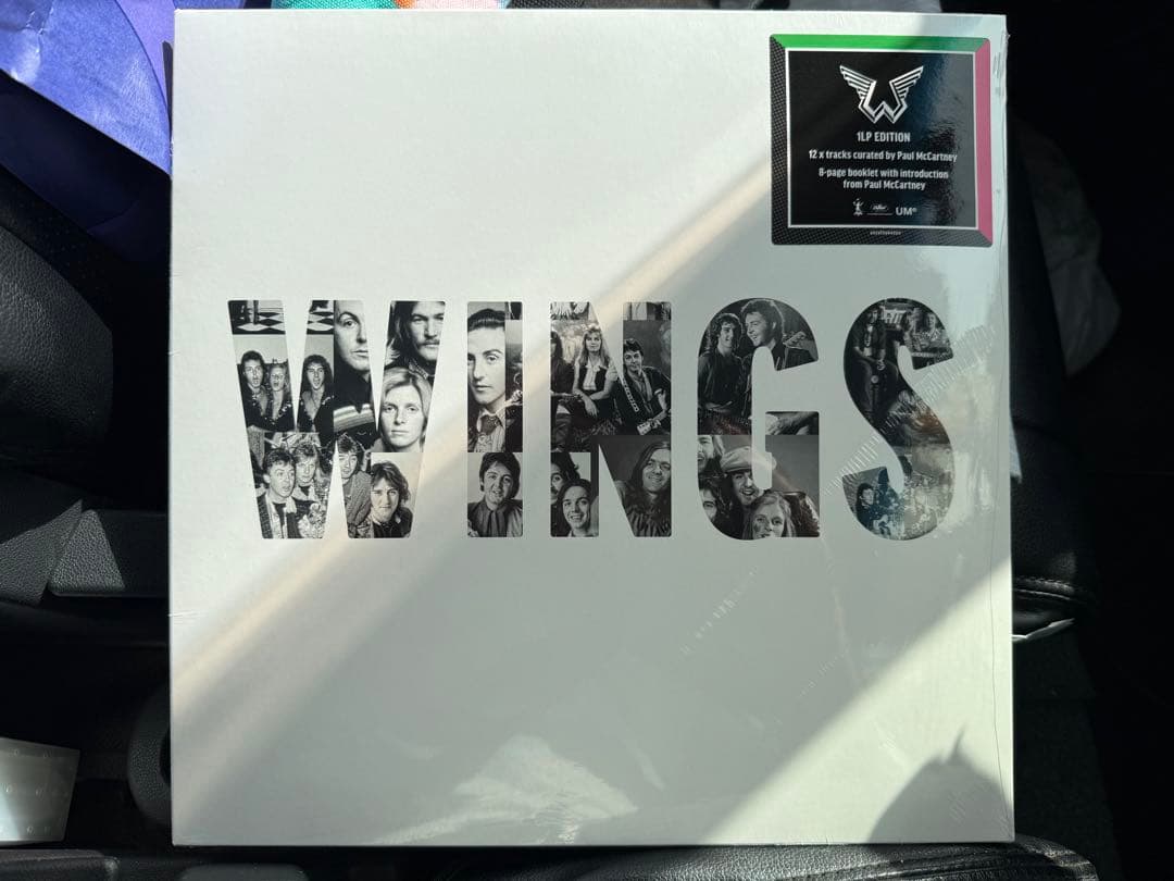 ポールマッカートニー　wings 限定グリーンレコード