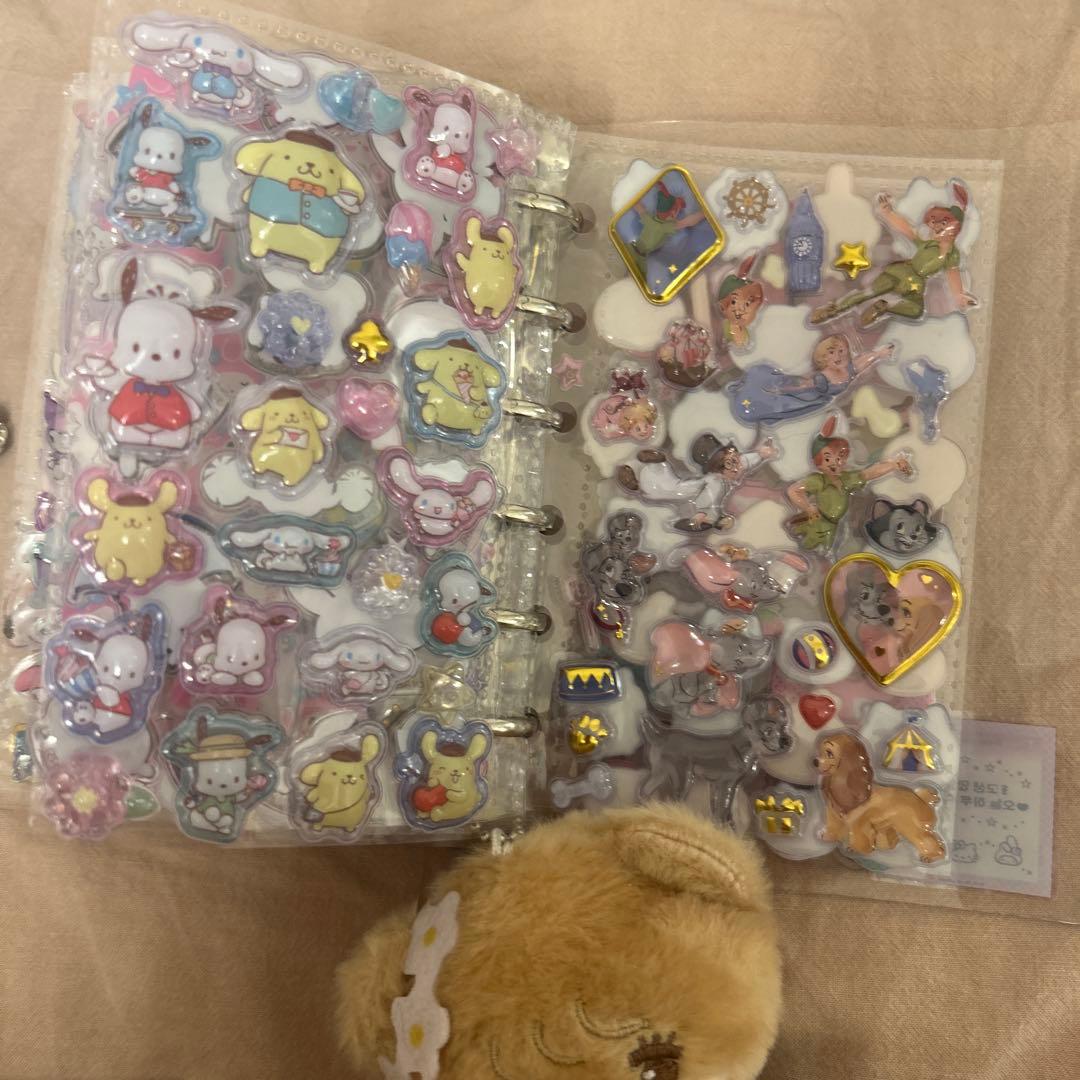 シール帳完成品