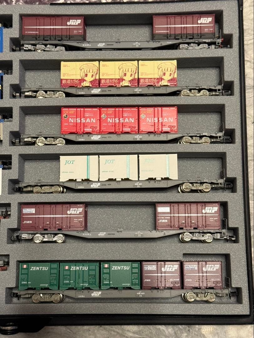 ま*ケ様 Nゲージ　TOMIX KATO コキ104 106 計14両コンテナア