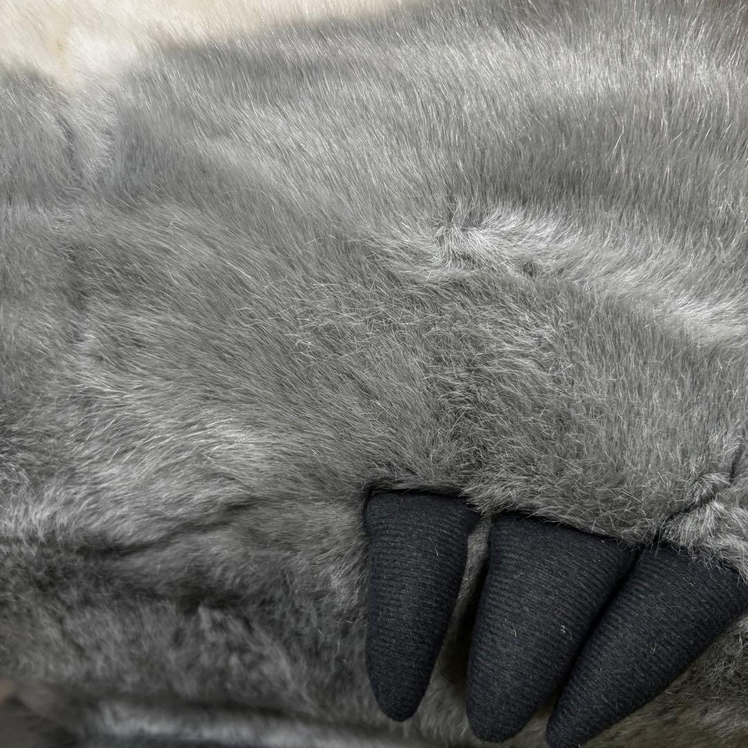 【希少】となりのトトロ 大トトロ お昼寝クッション グレー　ぬいぐるみ