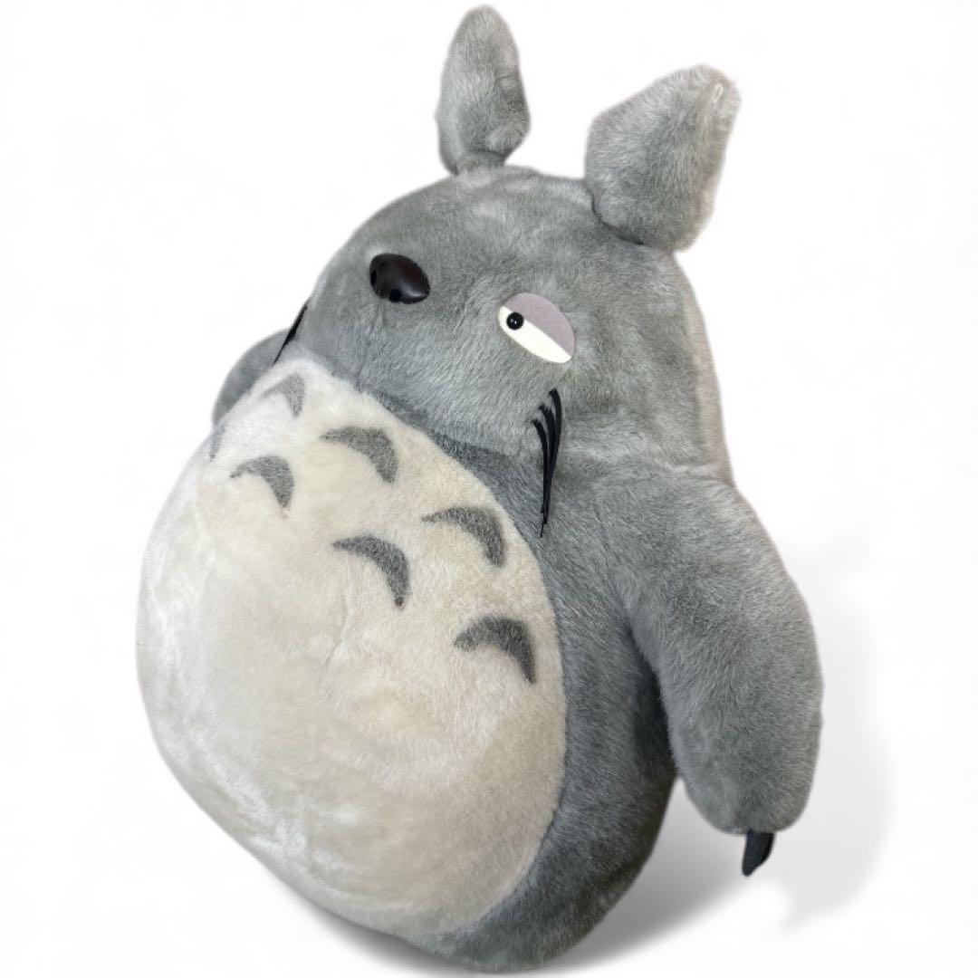 【希少】となりのトトロ 大トトロ お昼寝クッション グレー　ぬいぐるみ