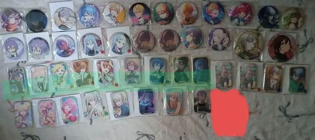 プロセカ 缶バッジ スクエアバッジ