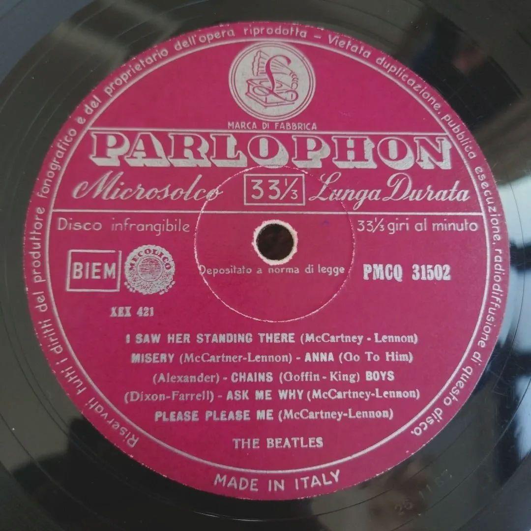 イタリア初回盤TheBeatles PleasePleaseMe