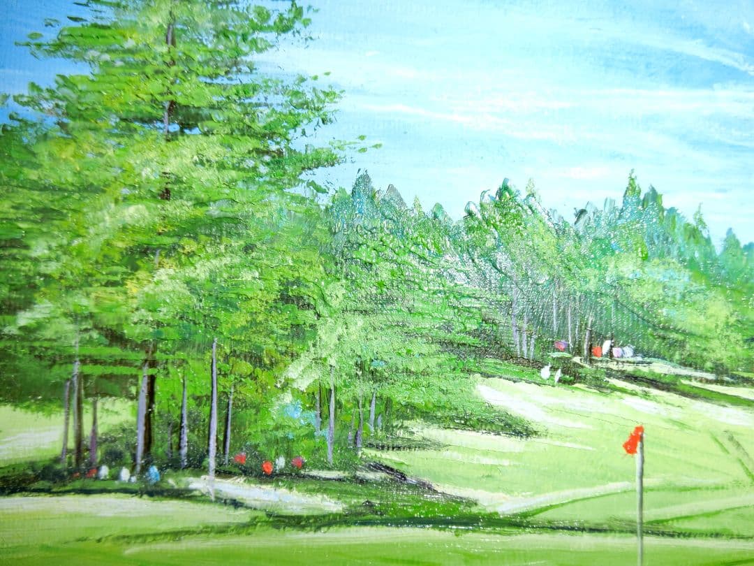 【ART】中垣龍一真筆(オールドオーチャードゴルフクラブ)4号