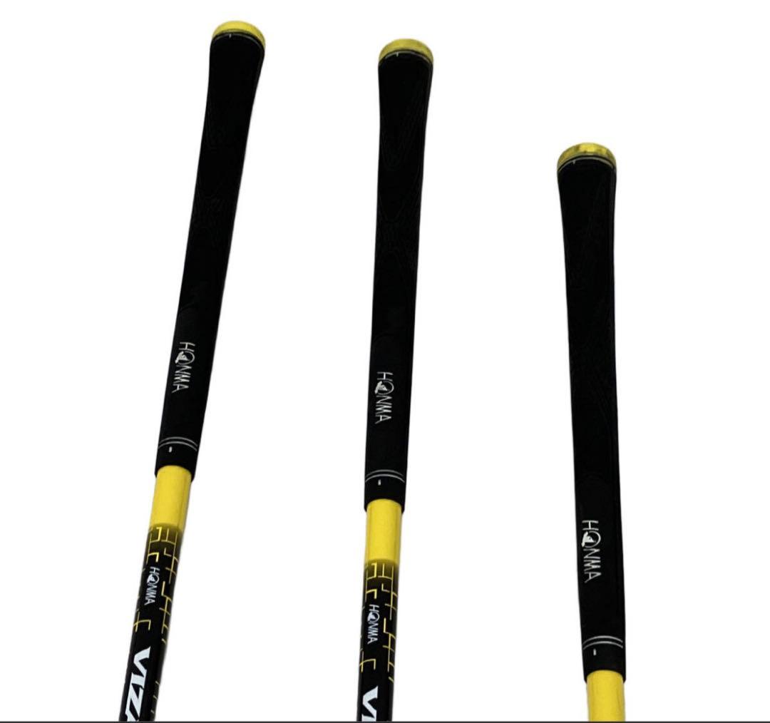 美品！HONMA BeZEAL ホンマ ビジール525ウッド3本セット R