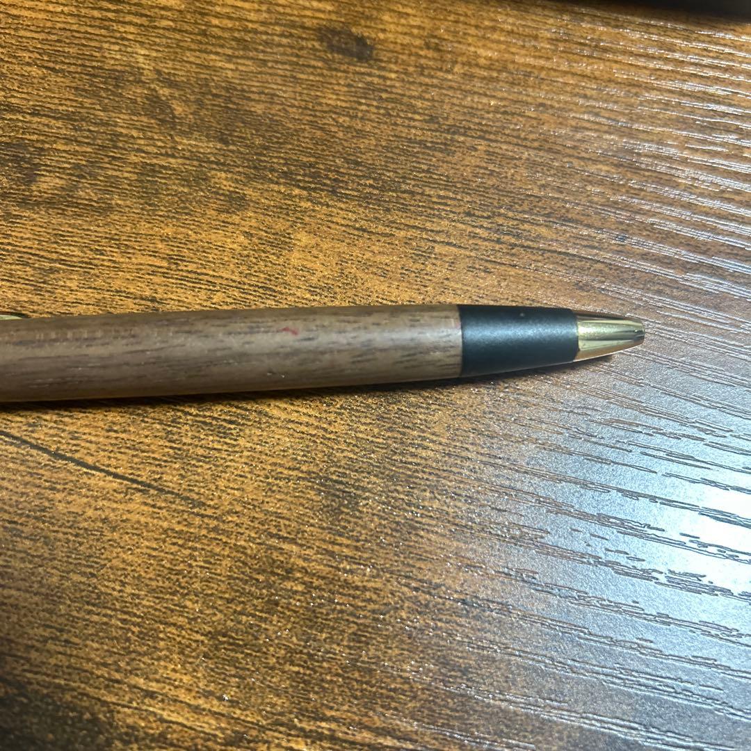 野原工芸　旧型　ボールペン　胡桃