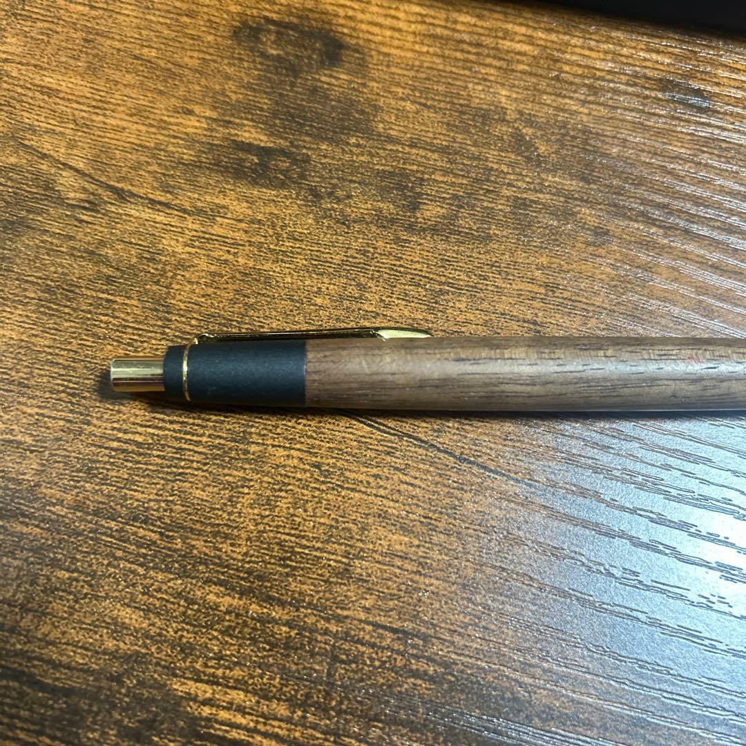 野原工芸　旧型　ボールペン　胡桃