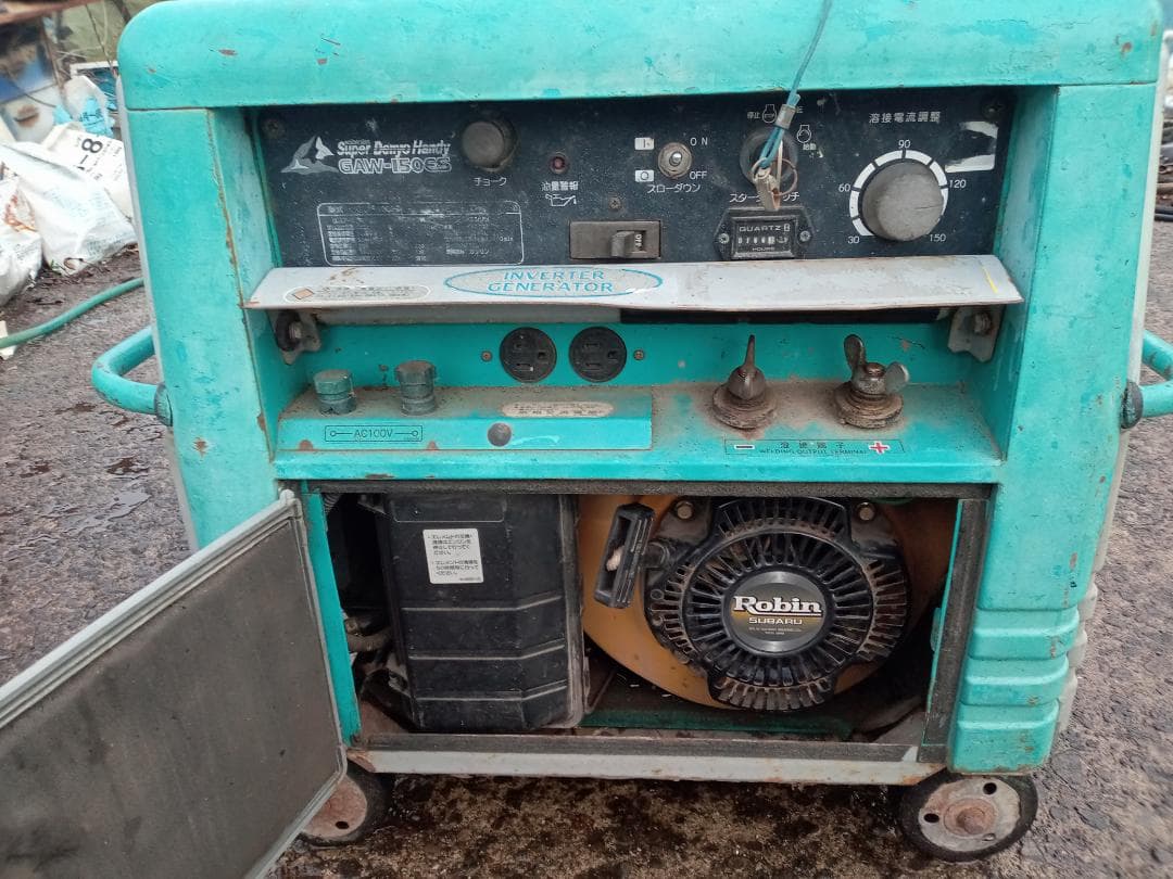 デンヨーエンジン発電機GAW-150ES