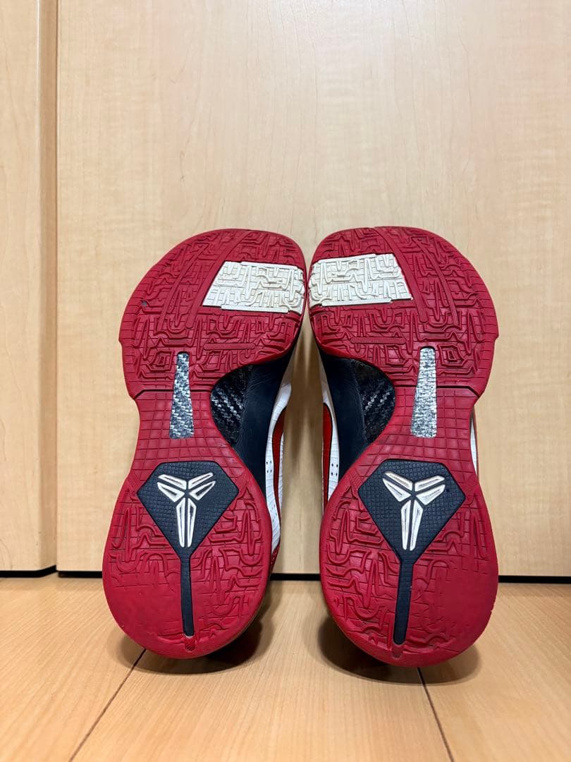 シューズ(男性用) Nike Kobe 5 \"White/Varsity Red Black\"
