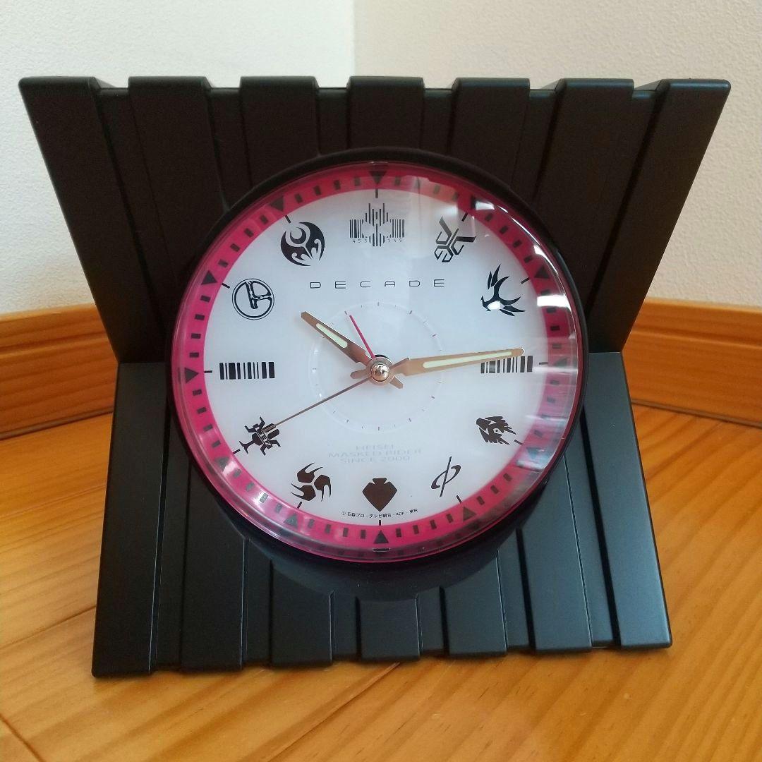 【 未使用 】 セブンイレブン 限定 2009年 平成仮面ライダー 目覚まし時計