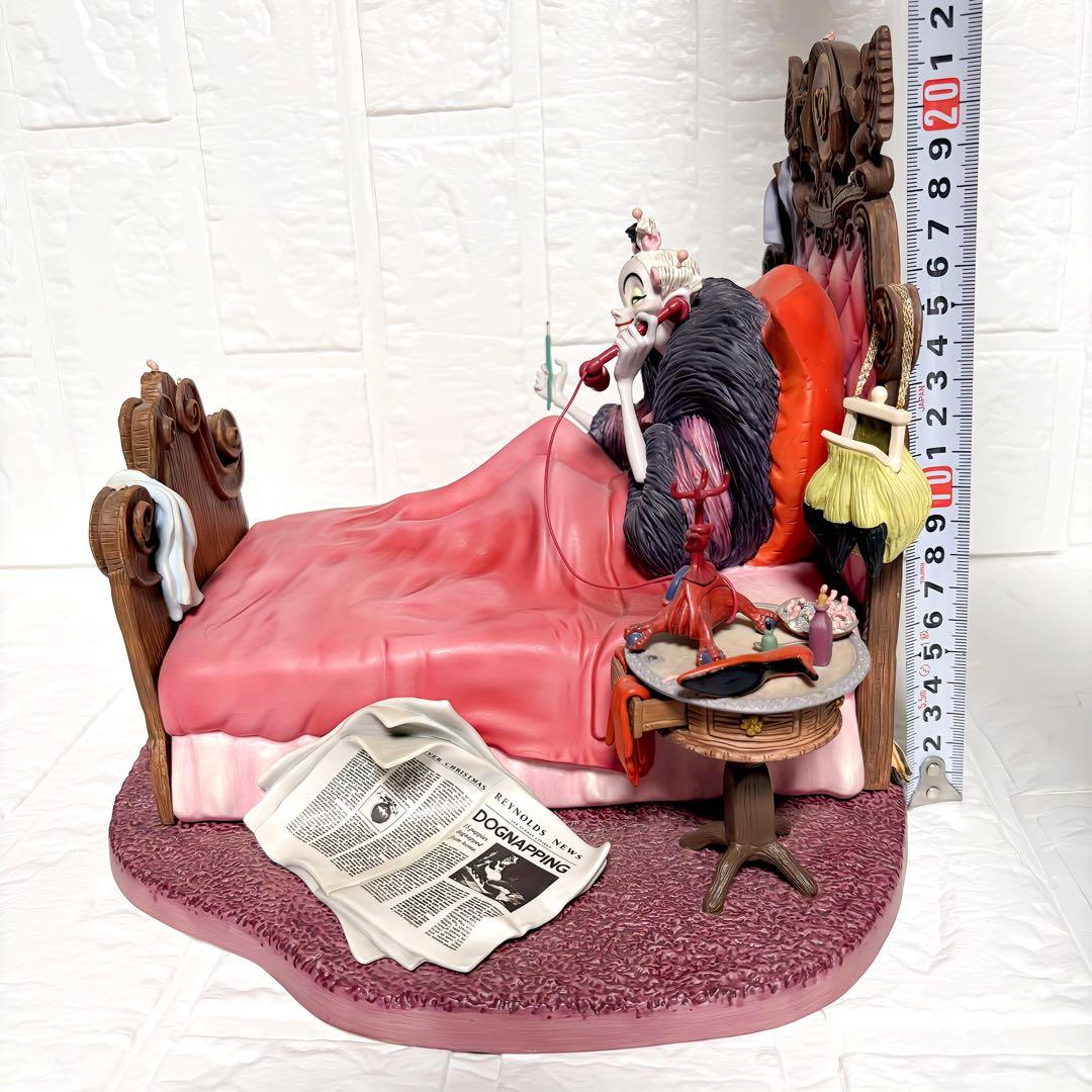 激レア　WDCC ディズニー　101匹わんちゃん　クルエラ　ヴィランズ　オブジェ