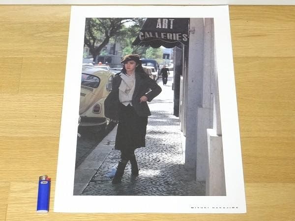 希少 80年代 ビンテージ 中島みゆき ポスター 4枚セット レトロ 当時物