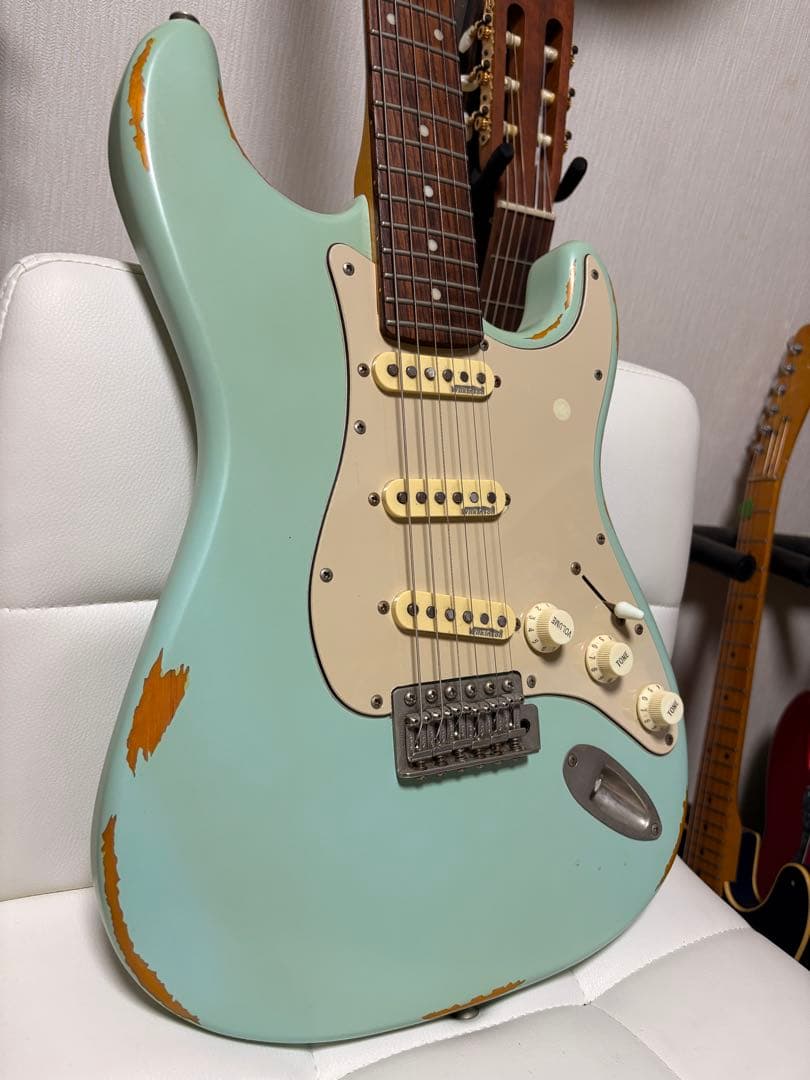 jhs vintage icon v6 エレキギター レリック加工