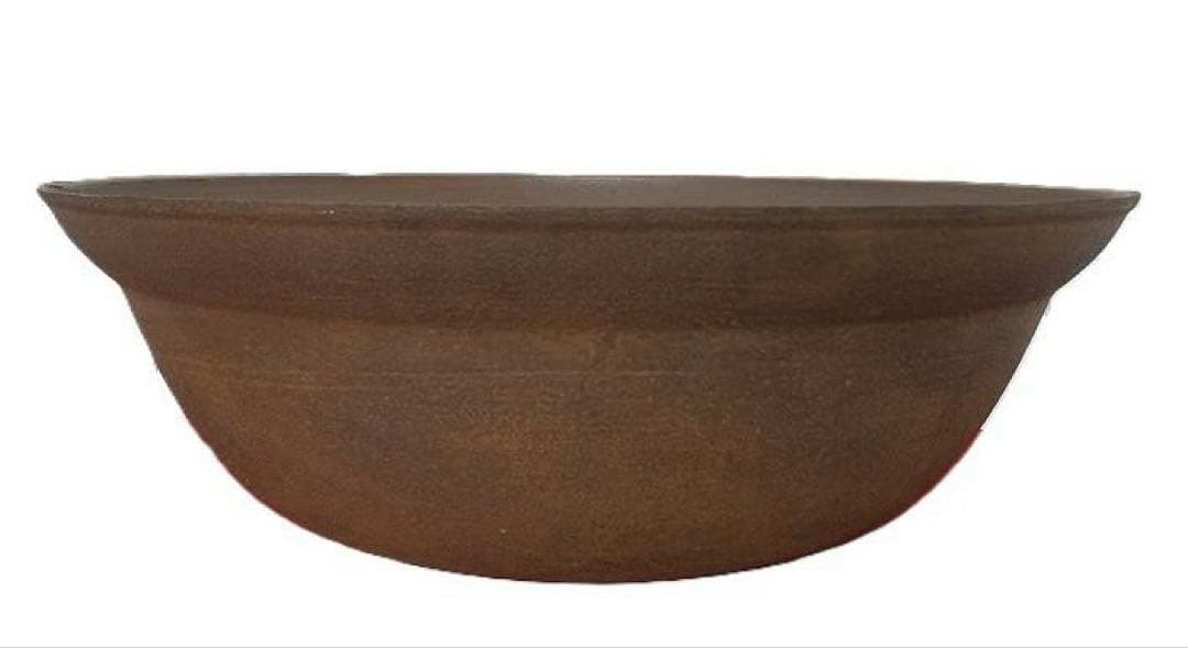 古道具 大きな和鉄鋳の鉄鍋 直径(外径）約68㎝ 古民具 大鍋 深鍋 茹で鍋