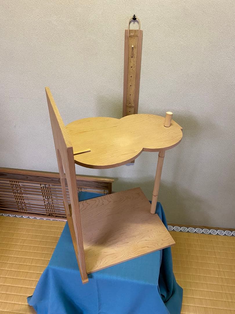 茶道具/瓢棚 淡々斎好写 裏千家 組立式 ひさごたな