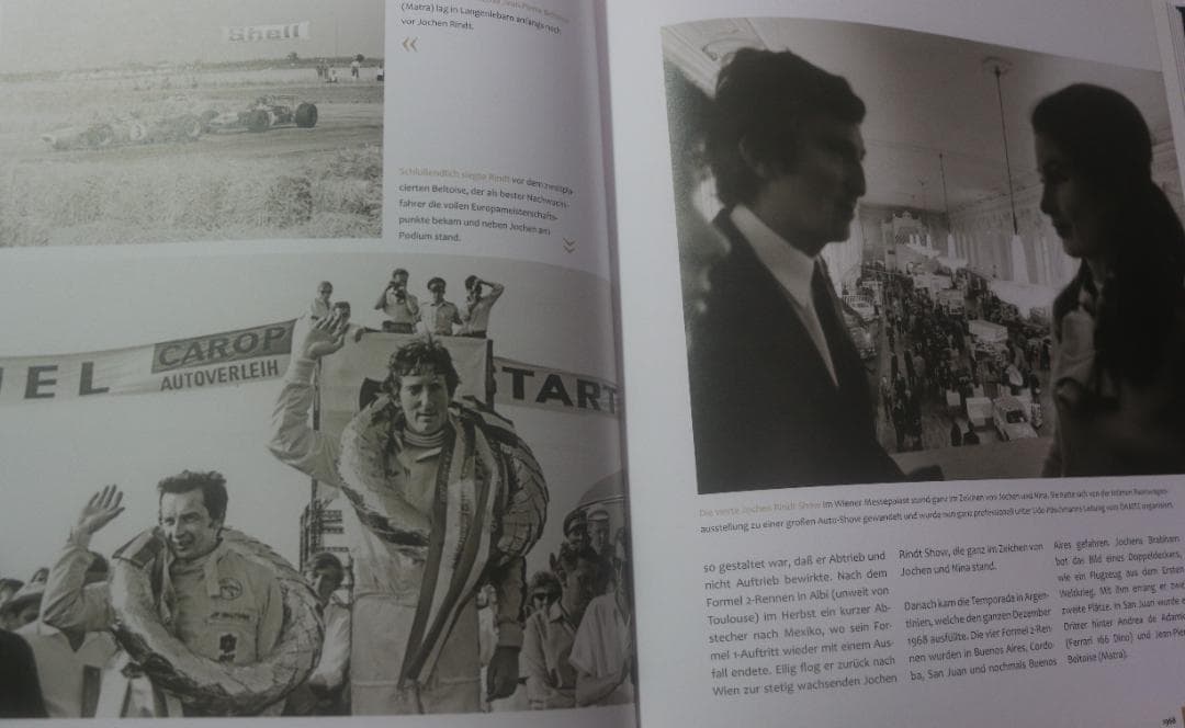 超希少　ヨッヘン・リント関連書籍（自伝・ドイツ語版） 　中古本