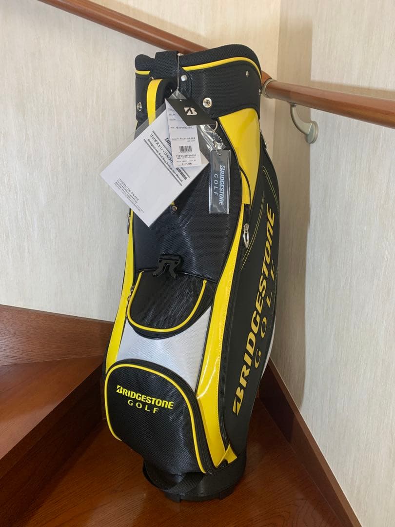 【新品未使用】　BRIDGESTONE ゴルフキャディバッグ CBG21Y BY