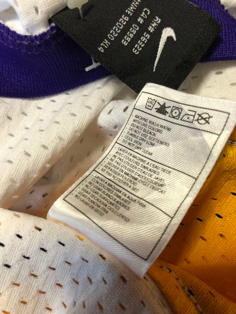 ■NIKE NBA レイカーズ コービーブライアント #8 ゲームシャツ L