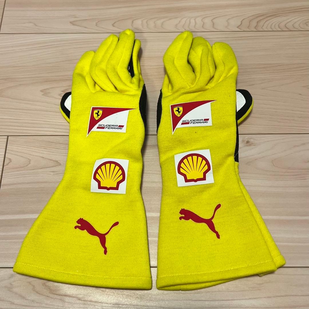 F1 フェラーリ 支給品 非売品 グローブ PUMA FIA8856
