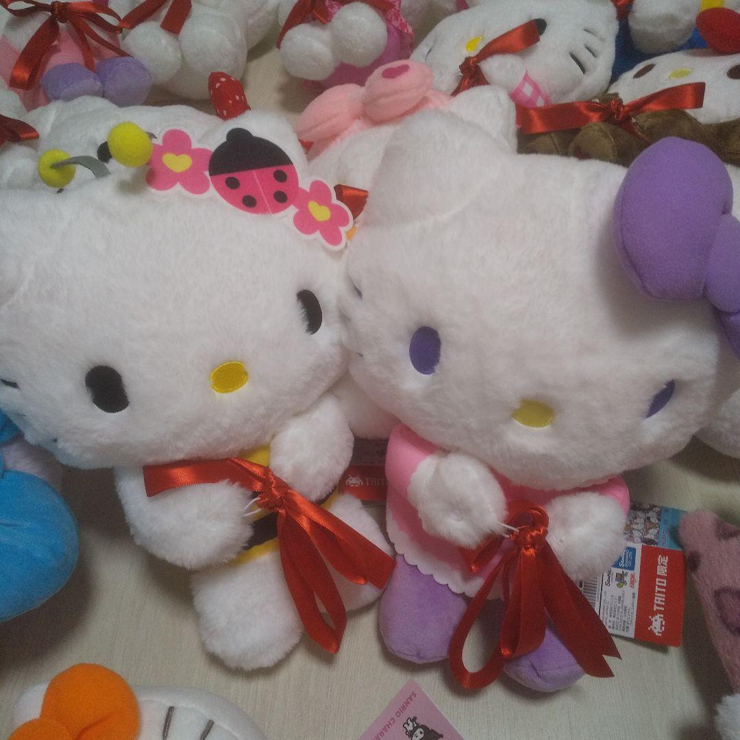 ハローキティ ぬいぐるみ ドール サンリオ キティ まとめ売り 日焼け