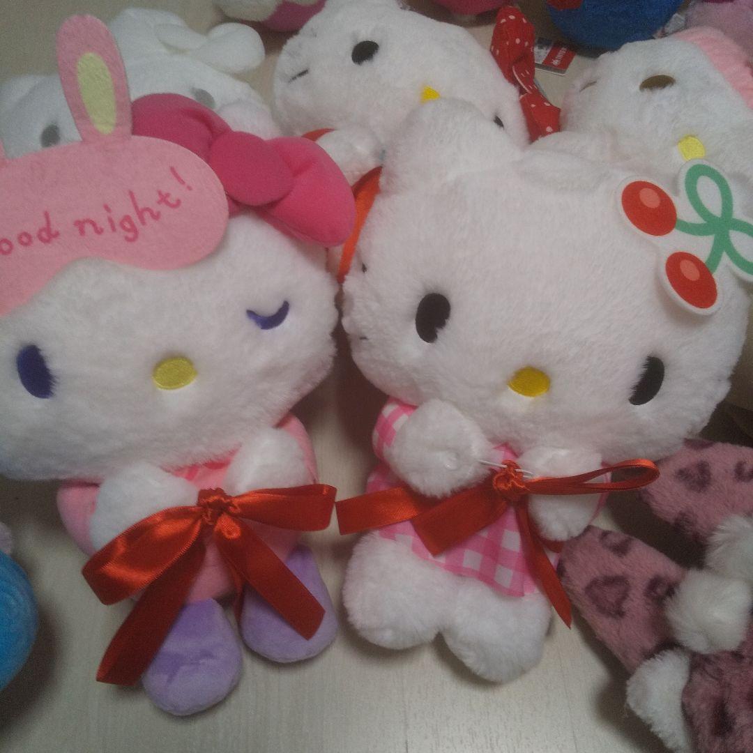 ハローキティ ぬいぐるみ ドール サンリオ キティ まとめ売り 日焼け