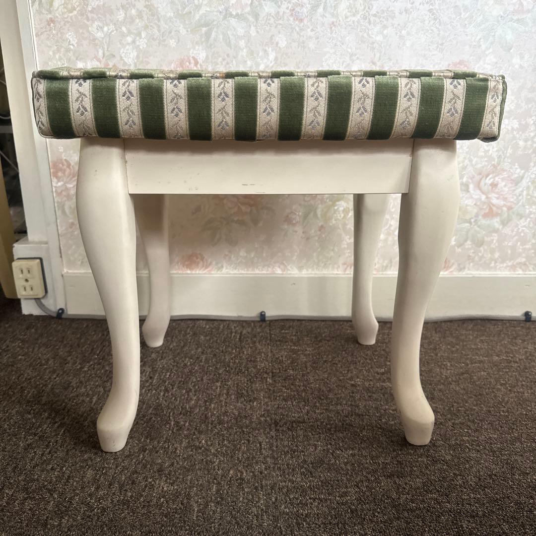 クラシック ストライプ スツール