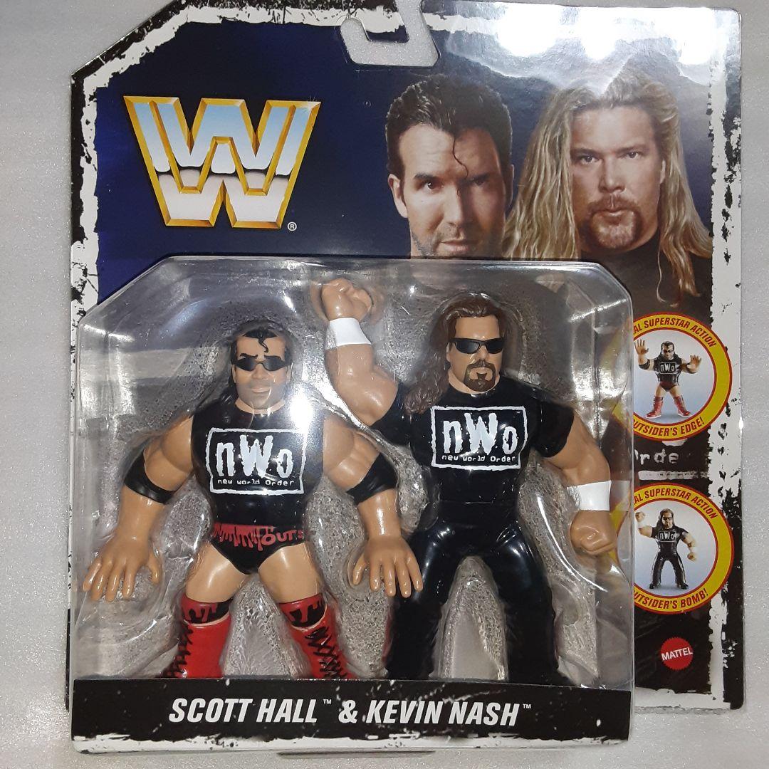 ハルクホーガン フィギュア　ナッシュ　 4パック　WWE プロレス　マテル