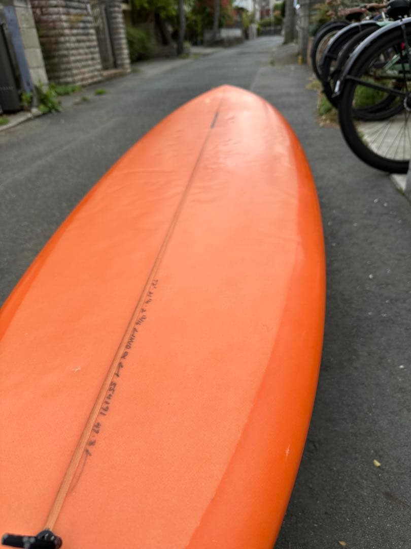 CI Mid 7’2\"専用フィン、ケース付き　配送OK 湘南エリア手渡しも可能