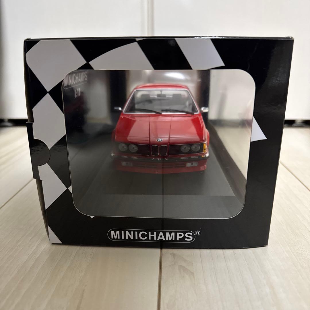 MINICHAMPS 1/18  635csi レッド